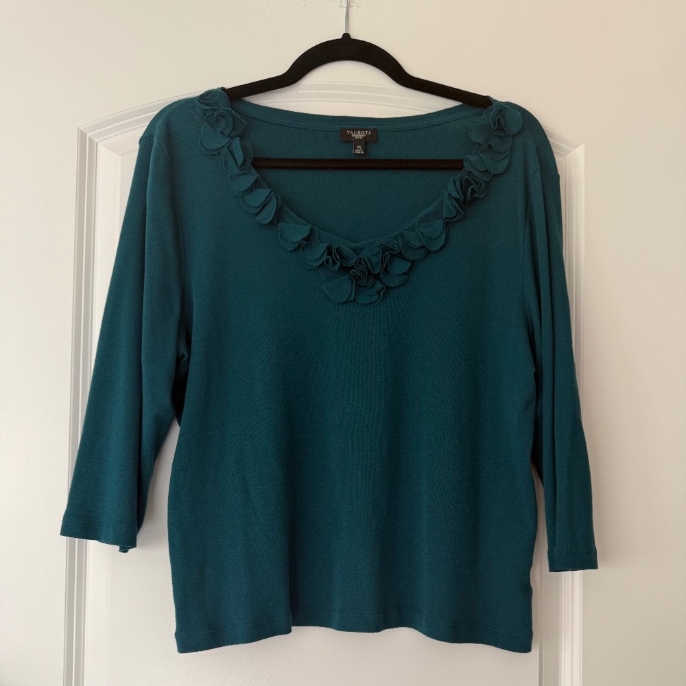 Vintage Talbots Petite Dressy Top!